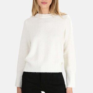 3.1 Phillip Lim "Lofty Pearl Pullover" Wool Blend Ivory Sweater in sz M